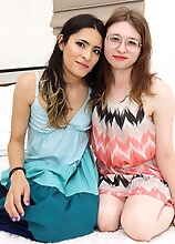 Watch as two young tgirls, Holly Day and Pixie Pond, suck and fuck each other in this bareback TS on TS hardcore action