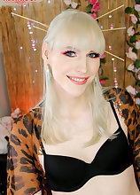 Beautiful blonde tgirl Lianna Lawson POV hardcore scene