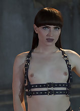 Natalie Mars, River Enza and Goddess Kyaa have a wild time in this cuckold threesome scene! These three are freaky as fuck and you're going to trip balls when you watch the shenanigans they get into in this one. Kyaa and Natalie have River all done up in some crazy bondage gear and shit goes down, don't miss this one