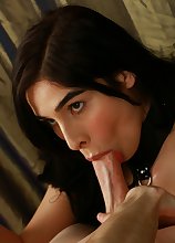 Alexa gives a great blowjob in this POV scene! Watch as John sits in the swing chair and Alexa sucks his cock and licks his balls. She gives the perfect blowjob here and I know you wish that was your cock she's sucking